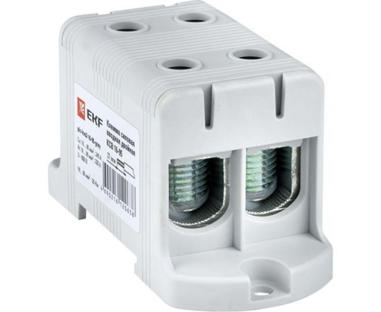 Двойная силовая вводная клемма EKF КСВ, 16-95, серая PROxima plc-kvs2-16-95-grey 