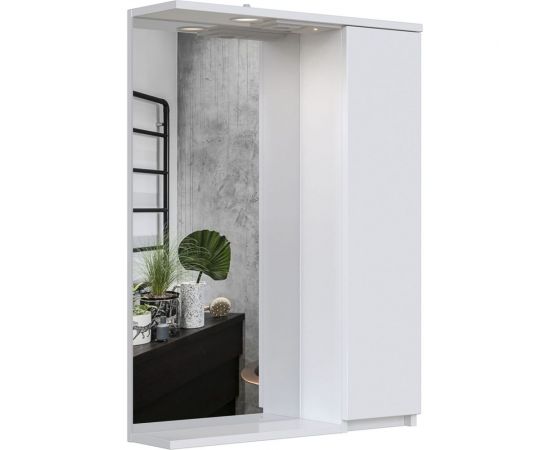 Подвесной зеркальный шкаф Sanstar Квадро 60 127.1-2.4.1. 