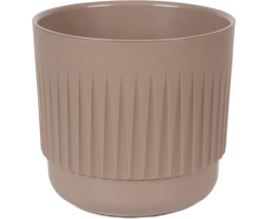 Пластиковый горшок с вкладкой liveingreen БЕТА Фраппе диам. 19 см, высота 19 см, 4.2 л Б19-90 