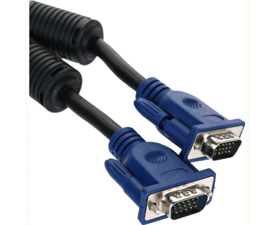 Кабель AOpen/Qust монитор-SVGA card 15M-15M 5м 2 фильтра ACG341AD-5M 