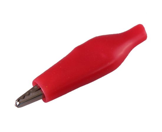 Зажим крокодил в изоляторе REXANT длина 40 мм, ток 5A, 2 шт. 06-0140-A2 