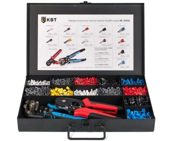 Набор втулочных наконечников НШВИ КВТ М-3450-2 75271 