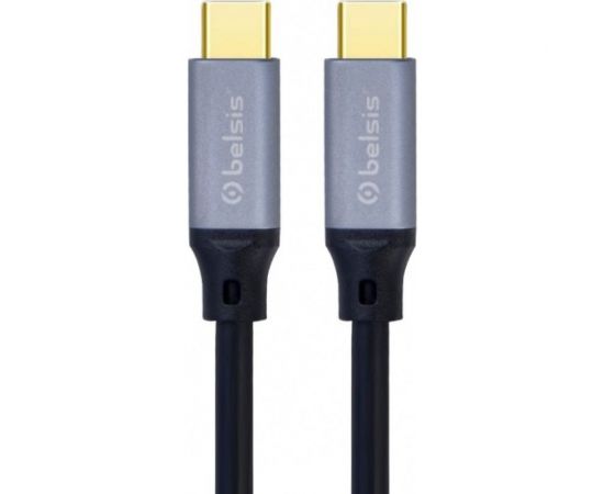 Кабель-адаптер USB 3.1 Type C (m) - USB 3.1 Type C (m), Power Delivery, 1,5 м, чёрный Belsis BW8904 