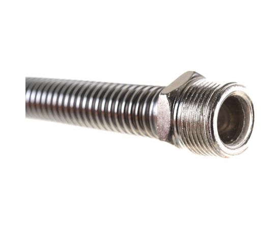 Подводка для газа СТМ ГАЗ сильфонная, 3/4"", гайка-штуцер, 250 см CGHM3425 – изображение 2