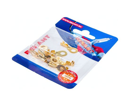 Кольцевой наконечник REXANT d 5.2 мм, 0.5-0.8мм2, НК 5-0,5-0,8 10 шт 06-0423-A – изображение 2