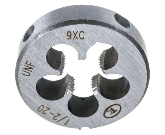 Плашка ТехноСталь дюймовая 1/2-20 UNF 60 9ХС t254064 – изображение 2