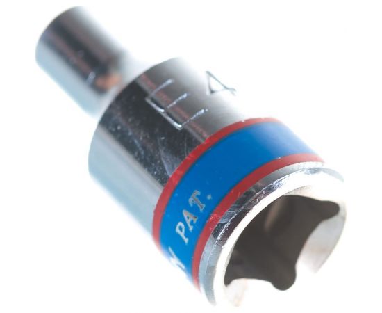 Головка торцевая E-STAR (E4; 1/4""; 24 мм) KING TONY 237504M – изображение 2