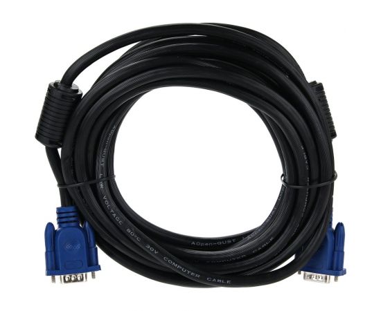 Кабель AOpen/Qust монитор-SVGA card 15M-15M 5м 2 фильтра ACG341AD-5M – изображение 2