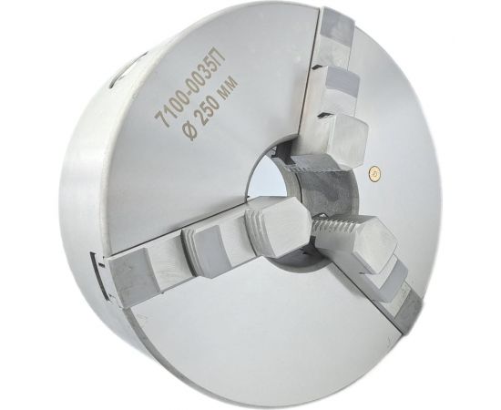 Патрон токарный 3-х кулачковый 250 мм TORNERI 7100-0035П 045385 – изображение 3