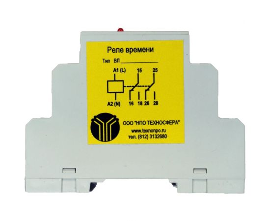 Реле времени Техносфера ВЛ-64, 220В, 8А 1603001060111 – изображение 3