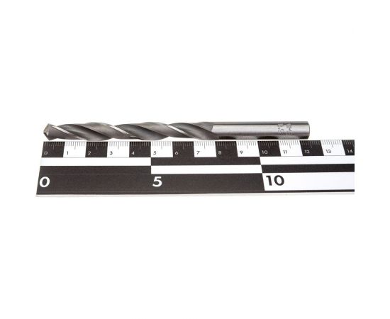 Сверло по металлу Туламаш цилиндрический хвостовик 8.9 мм Р6М5 126219 – изображение 4