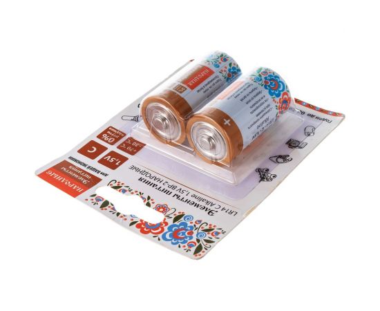 Элемент питания TDM LR14 C Alkaline 1,5V BP-2 Народный SQ1702-0014 – изображение 4