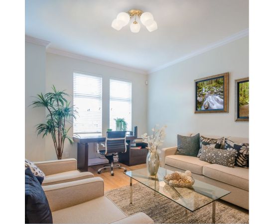 Потолочный светильник Eurosvet 30138 5 золото 00000084465 – изображение 4