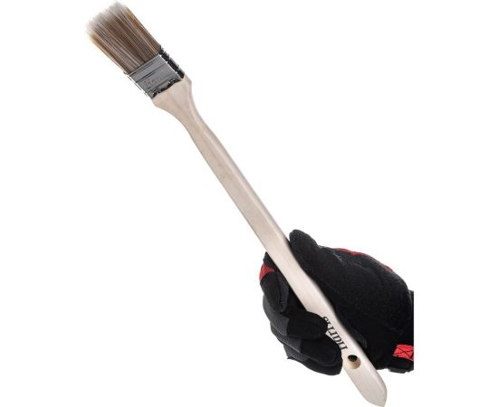 Кисть HARRIS TASKMASTER длинная, изогнутая, с синтетической щетиной, 38 мм 20114 – изображение 4