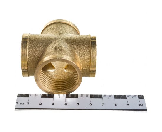 Крестовина LEXLINE 1 вн/вн/вн/вн., латунь 25 Украина 516616 – изображение 5