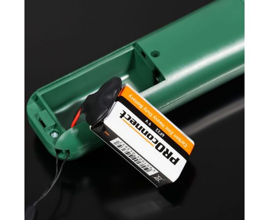 Солевая батарейка PROCONNECT 9V 6F22 Крона 30-0030 – изображение 5