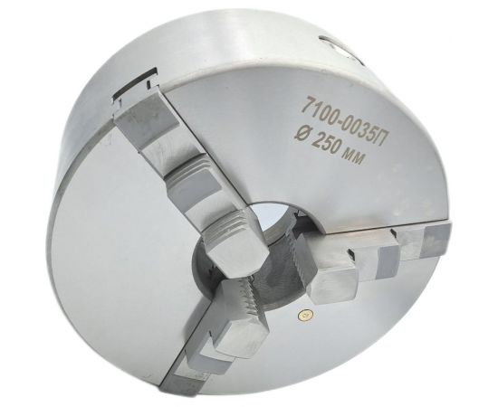 Патрон токарный 3-х кулачковый 250 мм TORNERI 7100-0035П 045385 – изображение 5