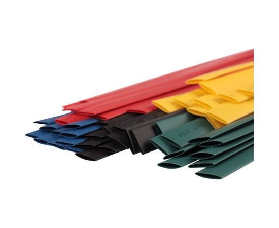 Набор термоусадочной трубки REXANT 8.0/4.0 мм, 1м, 5 цветов, 50 шт. 29-0158 – изображение 5