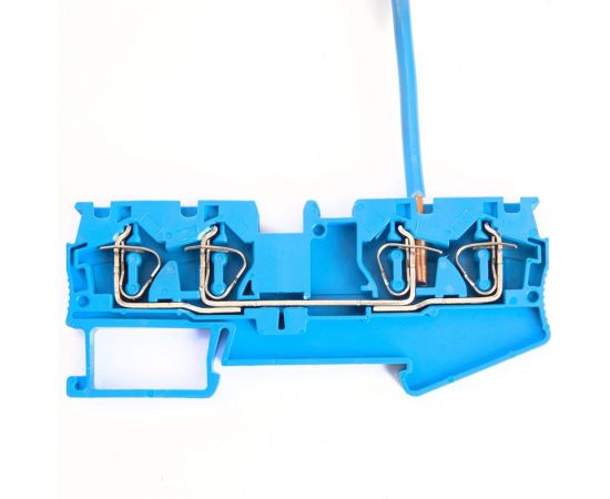 Самозажимной зажим STEKKER 4-проводной проходной ЗНИ - 4.0, JXB ST 4, синий LD554-2-40 39972 – изображение 5