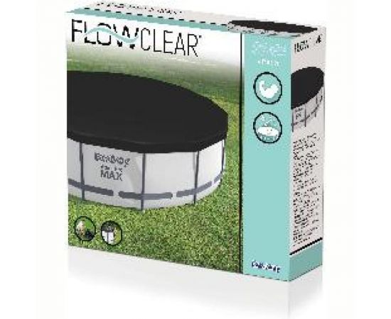 Крышка для каркасного бассейна BestWay 457 см, аналог Intex 2803 58038 BW 006231 – изображение 8