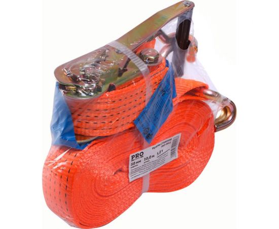 Стяжной ремень с крюком STARTUL 5 т, 10 м PRO-9012 