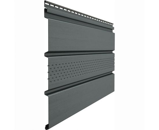 Софит с центральной перфорацией Docke Premium графит PSTT-1086 