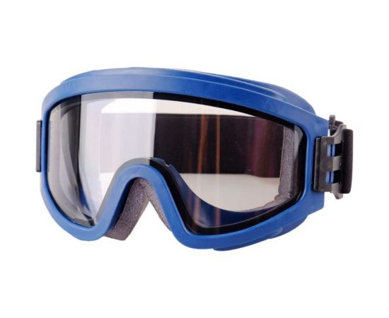 Защитные закрытые очки с непрямой вентиляцией и обтюратором РОСОМЗ ЗН11 PANORAMA Арктика 2С-1,2 РС, бесцветные 241837 