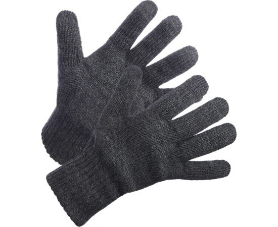 Трикотажные утепленные перчатки-вкладыши из полушерсти АМПАРО Лайка, р-р 11 464655-11 