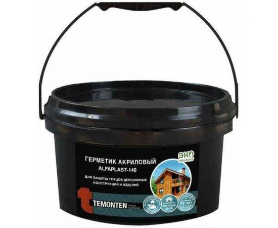 Герметик для защиты торцов Alfaplast -140 бесцветный ведро 1 л/1 кг 4627176172445 