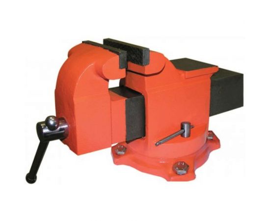 Слесарные поворотные тиски с наковальней Энкор 20087 