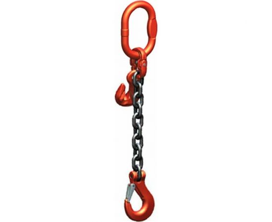 Цепной одноветвевой строп ТРАСТ 1СЦ 2 т, 2000 мм, 8 класс (с укоротителем) 4687202683437 