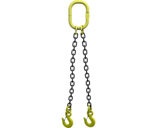 Цепной двухветвевой строп ТРАСТ 2СЦ 3,15 тн, 2000 мм, 8 класс 4687202683925 