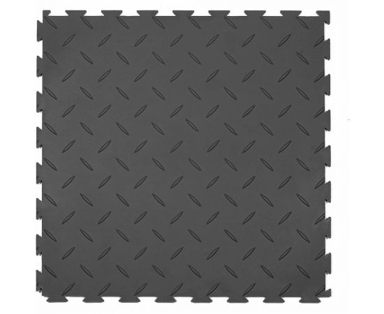 Модульное напольное покрытие ПластФактор SENSOR RICE-5-500-500, Ral 7037, 14 шт. 4627080342866 