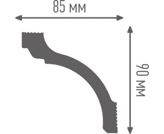 Плинтус ПЛИНТЭКС S 85/90 24607086050921 – изображение 2