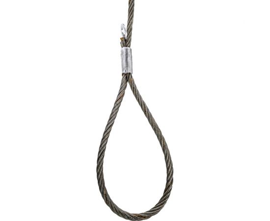 Канатный петлевой строп Gigant Professional СКП1 УСК1 опрессовка, 1 т, 1 м GP-СКП-1-1 – изображение 2