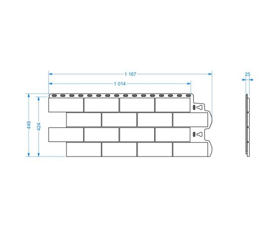 Фасадная панель DOCKE DUFOUR Зёльден PFDU-1220 – изображение 2