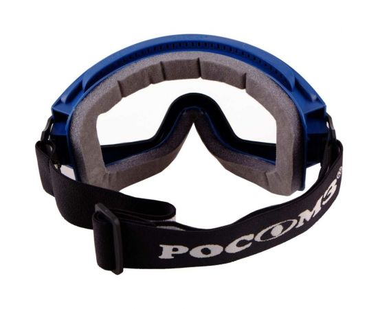 Защитные закрытые очки с непрямой вентиляцией и обтюратором РОСОМЗ ЗН11 PANORAMA Арктика 2С-1,2 РС, бесцветные 241837 – изображение 2