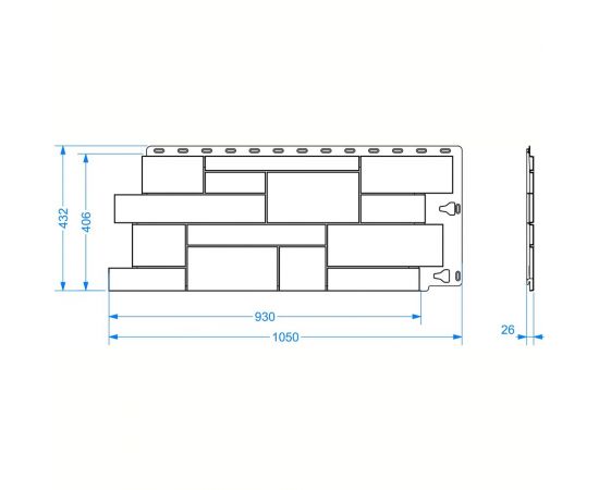 Панель Docke Сланец Лех PFSN-1190 – изображение 3