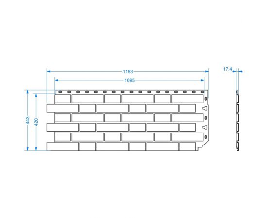Панель Docke Flemish коричневый PFFS-1023 – изображение 3