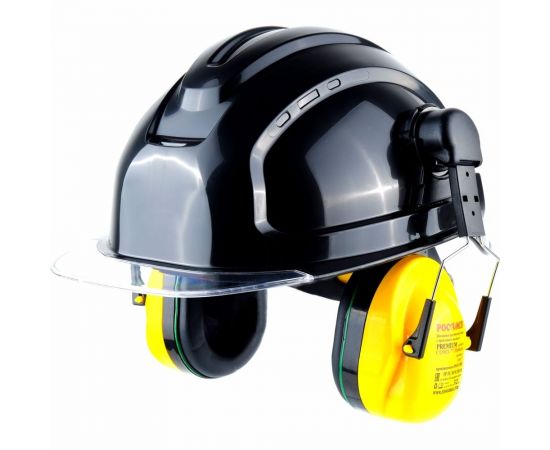 Противошумные наушники с креплением на защитной каске РОСОМЗ СОМЗ-77 Победа 60677 – изображение 3