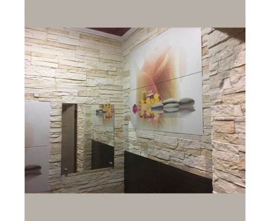 Плитка гипсовая ООО ПП Апогей Сланец Бежевый АК-04 беж – изображение 3