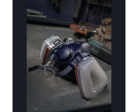 Полумаска из изолирующих материалов МК (12242) модель 75, цвет темный, размер M МК75M – изображение 4