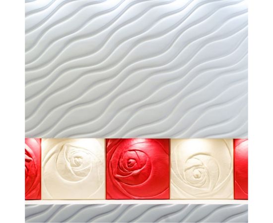 Стеновые панели 3D Artpole VELVET (гипсовые; белые; 600x600 мм; 1 шт; 0,36 кв.м) M-0037 – изображение 7
