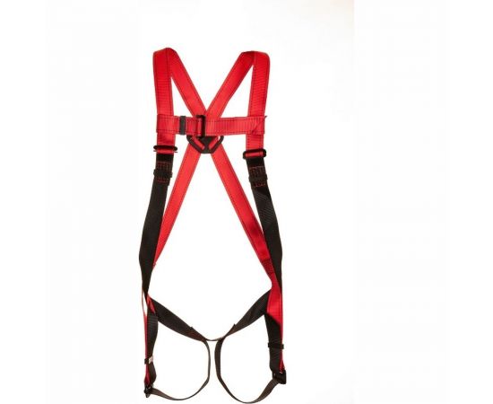 Страховочная привязь с наплечными и набедренными лямками МОЛОТ без пояса СПР 2 Ж 1 