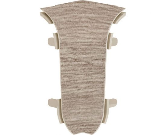 Угол внутренний для плинтуса Волшебная палочка ПВХ 58 мм, 2 шт, цвет 5805 УТ000072768 