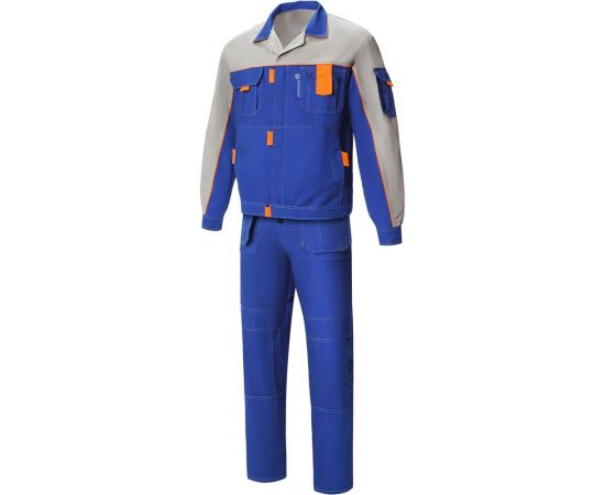 Костюм СОЮЗСПЕЦОДЕЖДА Профессионал-2 василек/светло-серый, р. 48-50, рост 182-188 1960008002040 