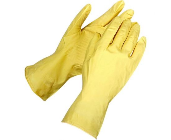 Хозяйственные латексные перчатки без напыления ULTIMA р.XL KHL004/XL 