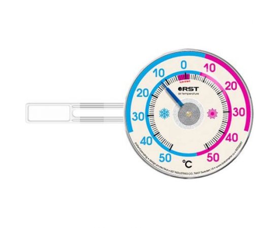 Оконный биметаллический термометр RST, на липучках RST02097 