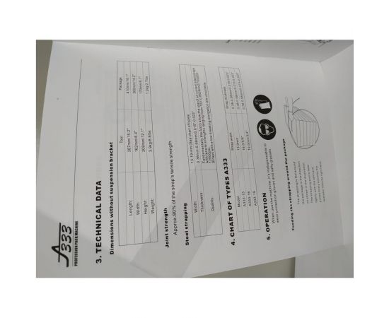 Стреппинг инструмент для металлической ленты АЛГА ПАК А333 АП А333 – изображение 14