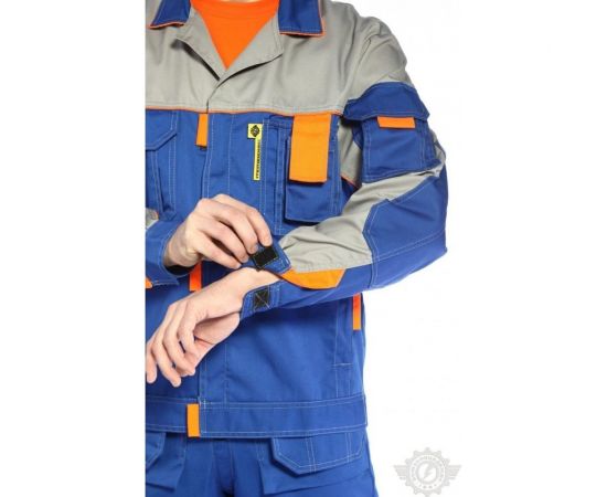 Костюм СОЮЗСПЕЦОДЕЖДА Профессионал-2 василек/светло-серый, р. 48-50, рост 182-188 1960008002040 – изображение 16